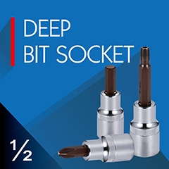 1/2" Dr. Deep Bit Socket